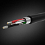 Переходник MicroUSB - USB 2.0 (папа - мама) хост OTG длина 15 см Ugreen US133 черный