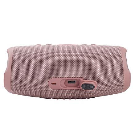 Портативная колонка JBL Charge 5 с защитой от воды и аккумулятором для телефона на 7500мАч розовая