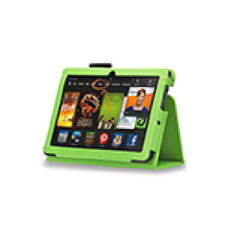 Чехол для Amazon Kindle Fire HDX 7 кожаный NOVA-01 зеленый
