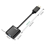 Переходник (преобразователь) DisplayPort - VGA (папа - мама) Ugreen DP109 черный