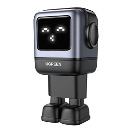 Зарядное устройство сетевое USB и двумя Type-C 65W Ugreen CD361-35291 GaN (быстрая зарядка PD, QC) серое