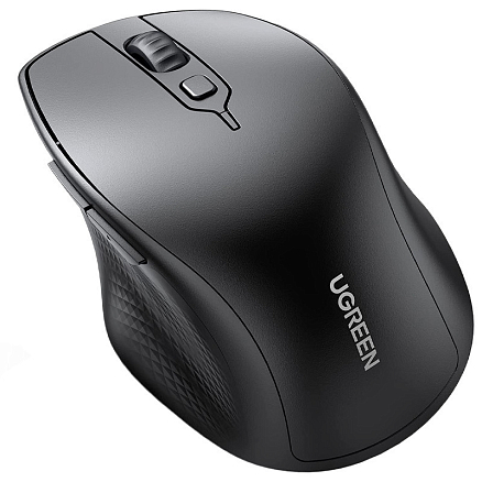 Мышь беспроводная оптическая Ugreen MU101 5 кнопок 4000 dpi черная