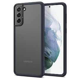 Чехол для Samsung Galaxy S21 гибридный Spigen Cyril Color Brick серый