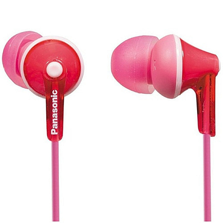 Наушники Panasonic RP-HJE125E вакуумные красные
