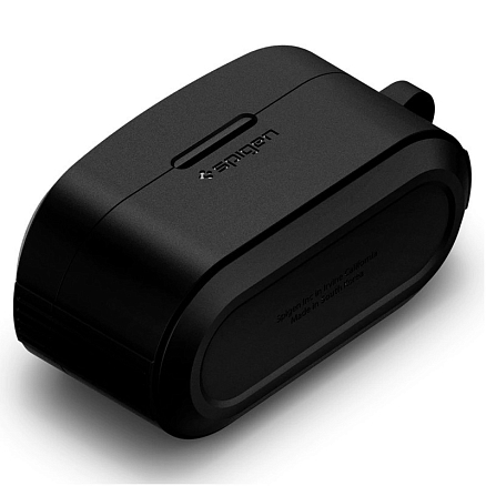 Чехол для наушников Sony WF-1000XM4 гелевый Spigen Rugged Armor черный