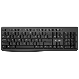 Клавиатура беспроводная Canyon KB-W50 черная