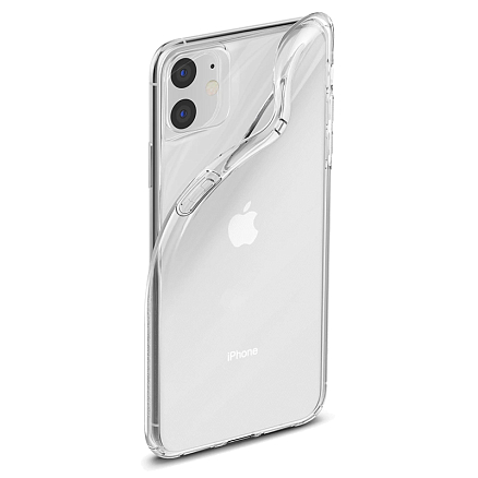 Чехол для iPhone 11 гелевый ультратонкий Spigen SGP Liquid Crystal прозрачный