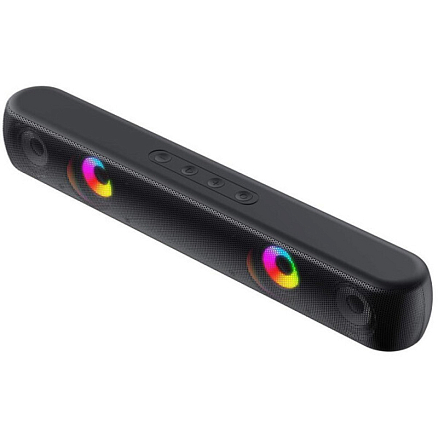 Портативная колонка (саундбар) Havit SK854BT с подсветкой, USB и поддержкой MicroSD черная