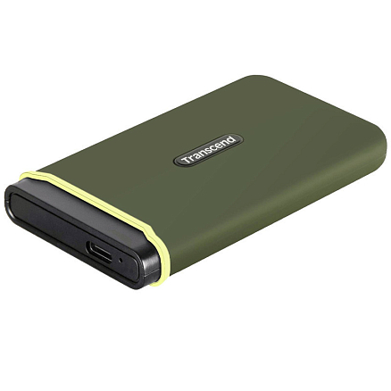Внешний SSD накопитель Transcend ESD380C 2TB Type-C USB 3.2 Gen 2 зеленый