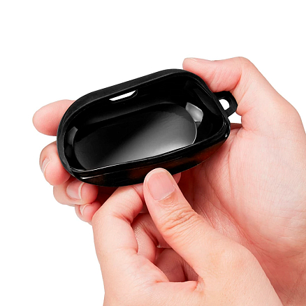 Чехол для наушников Samsung Galaxy Buds, Buds+ гелевый Spigen SGP Liquid Air черный