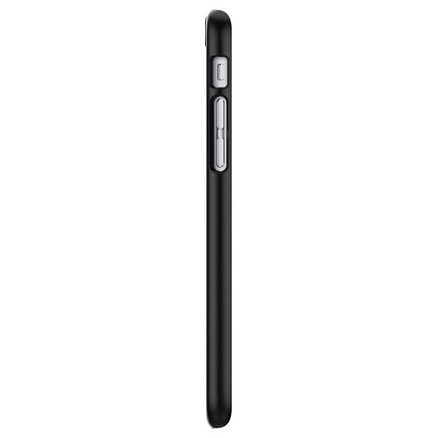 Чехол для iPhone 6, 6S пластиковый тонкий Spigen SGP Thin Fit черный