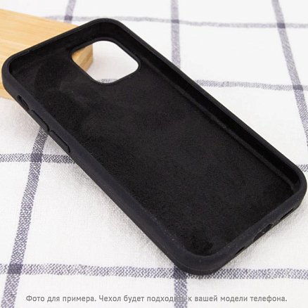 Чехол для Xiaomi Redmi Note 13 Pro силиконовый Color Soft Touch черный