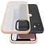 Чехол для iPhone 12 Mini гибридный Spigen Cyrill Color Brick прозрачно-розовый