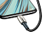 Кабель USB - MicroUSB для зарядки 0,5 м 4А плетеный Baseus Waterdrop (быстрая зарядка) черный