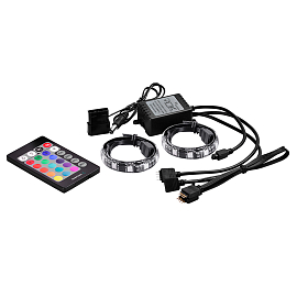 Светодиодная лента Deepcool RGB 350 с пультом длина 0,5 м комплект 2 шт.