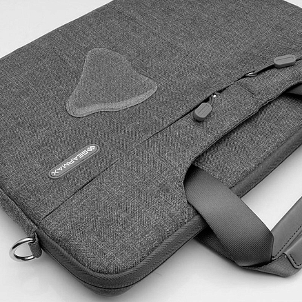Сумка для ноутбука до 15,6 дюйма WiWU City серая