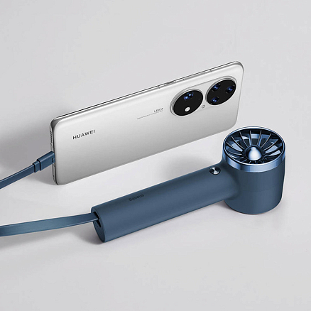 Вентилятор портативный ручной Baseus Flyer Turbine 4000 мАч синий