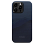 Чехол для iPhone 15 Pro кевларовый тонкий Pitaka MagEZ 4 StarPeak темно-синий