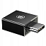 Переходник Type-C - USB (папа - мама) хост OTG Baseus Exquisite черный
