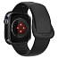 Чехол для Apple Watch 45 мм пластиковый тонкий Spigen Thin Fit черный
