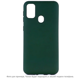 Чехол для Huawei Y6p силиконовый CASE Cheap Liquid зеленый
