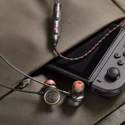 Наушники JBL Quantum 50 вакуумные с микрофоном игровые черные