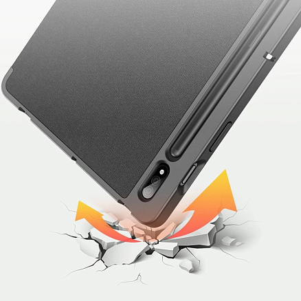 Чехол для Samsung Galaxy Tab S7 11.0 T870, T875 книжка Dux Ducis Domo черный