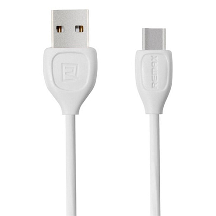 Кабель Type-C - USB 2.0 для зарядки длина 1 м 1.3А Remax Lesu белый