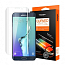 Пленка защитная на экран и заднюю крышку для Samsung Galaxy S6 edge+ Spigen SGP изогнутая
