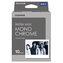 Картридж с фотопленкой для Fujifilm Instax Wide Monochrome на 10 снимков