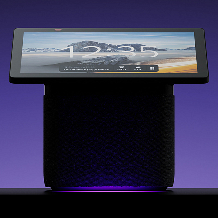 Колонка с умным дисплеем Яндекс Станция Дуо Макс (черный)