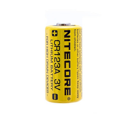 Батарейка CR123A (16340) литиевая 1550 мАч Nitecore 1 шт.