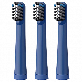 Сменные насадки для электрической зубной щетки Realme N1 синие 3 шт.