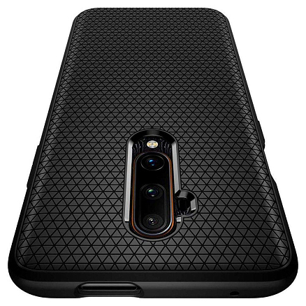 Чехол для OnePlus 7T Pro гелевый Spigen SGP Liquid Air матовый черный
