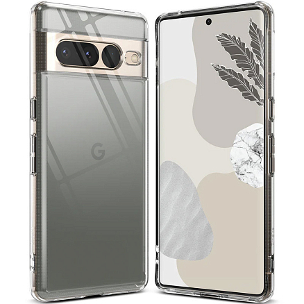 Чехол для Google Pixel 7 Pro гибридный Ringke Fusion прозрачный