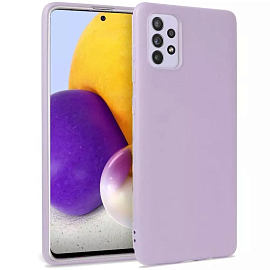 Чехол для Samsung Galaxy A52, A52s силиконовый Tech-Protect Icon сиреневый