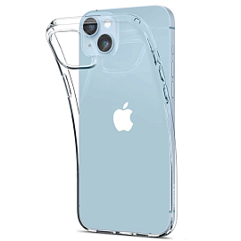 Чехол для iPhone 14 Plus гелевый Spigen Crystal Pack прозрачный