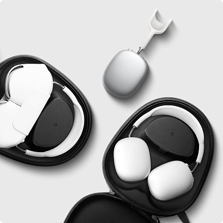 Чехол для AirPods Max с ремешком Spigen SGP Klasden Pouch cерый