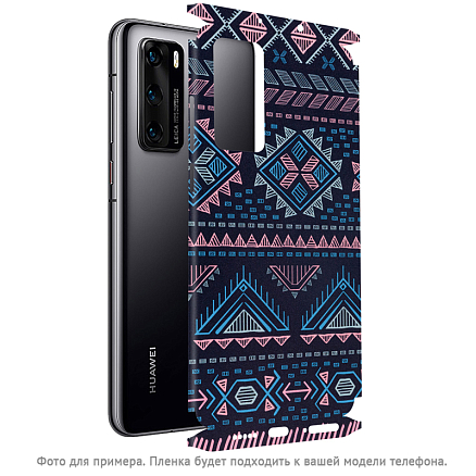 Пленка защитная на корпус для вашего телефона Mocoll богемский узор Ikat