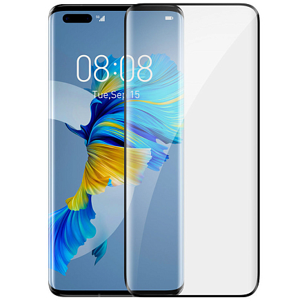 Защитное стекло для Huawei Mate 40 Pro на весь экран Baseus 0,25 мм черное
