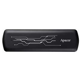 Внешний SSD накопитель Apacer AS722 1Tb Type-C USB 3.2 Gen2 черный