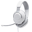 Наушники JBL Quantum 100 полноразмерные с микрофоном игровые белые