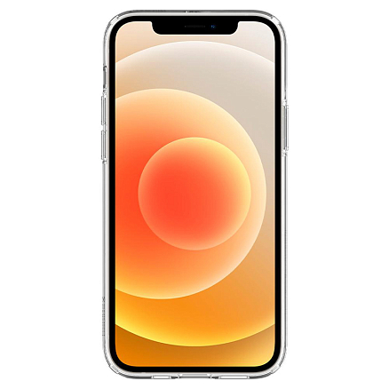 Чехол для iPhone 12 Mini гибридный Spigen Quartz Hybrid прозрачный