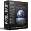 Умный рюкзак PIXEL Max с LED экраном и отделением для ноутбука до 15,6 дюйма черный