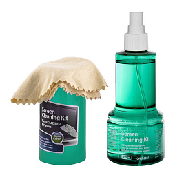 Набор для чистки экранов ColorWay CW-5163GR спрей 300 мл и салфетка