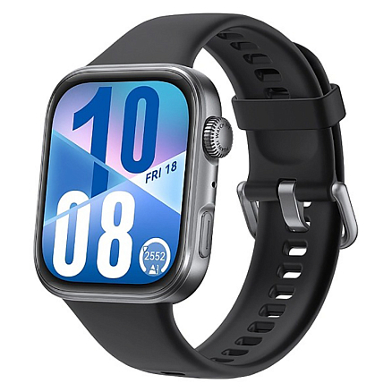 Умные часы Huawei Watch Fit 4 SYA-B09 с силиконовым ремешком черные