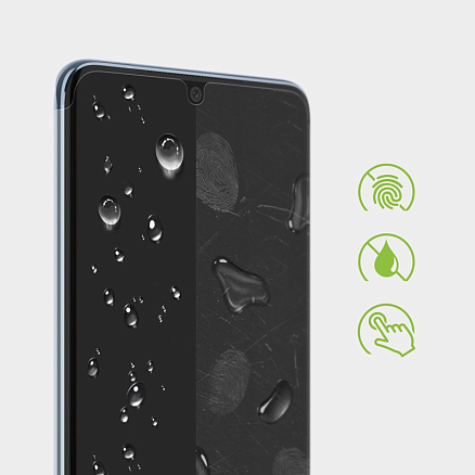 Пленка защитная Samsung Galaxy S20 на весь экран и торцы Ringke Dual Easy прозрачная 2 шт.