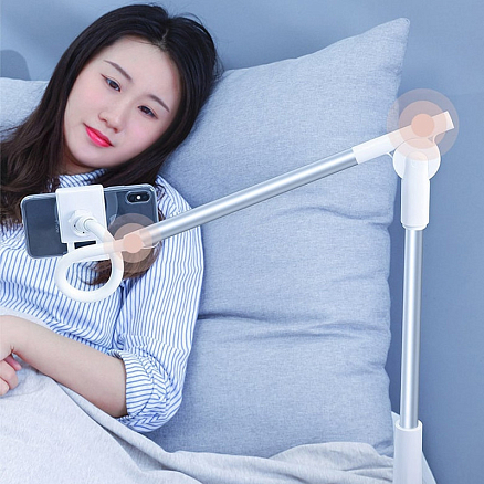 Держатель универсальный для телефона Baseus SULR-0S серебристый