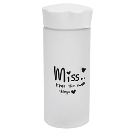 Бутылка для воды Emotions 400 мл белая