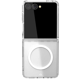 Чехол для Samsung Galaxy Z Flip 7 пластиковый VLP Crystal прозрачный